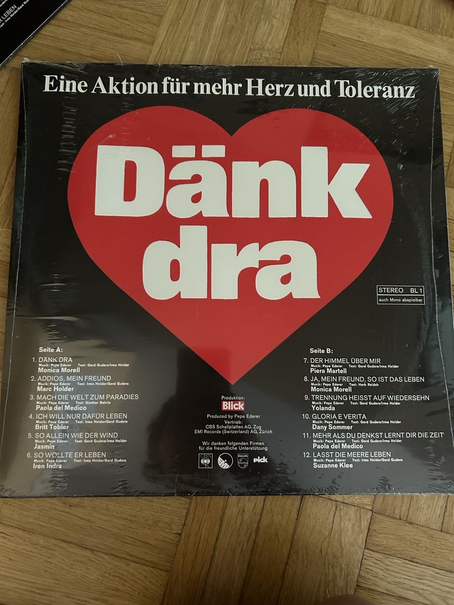Schallplatten: Platte schweizer musiker – Neu und originalverpackt aus Zürich von fla_qd7x