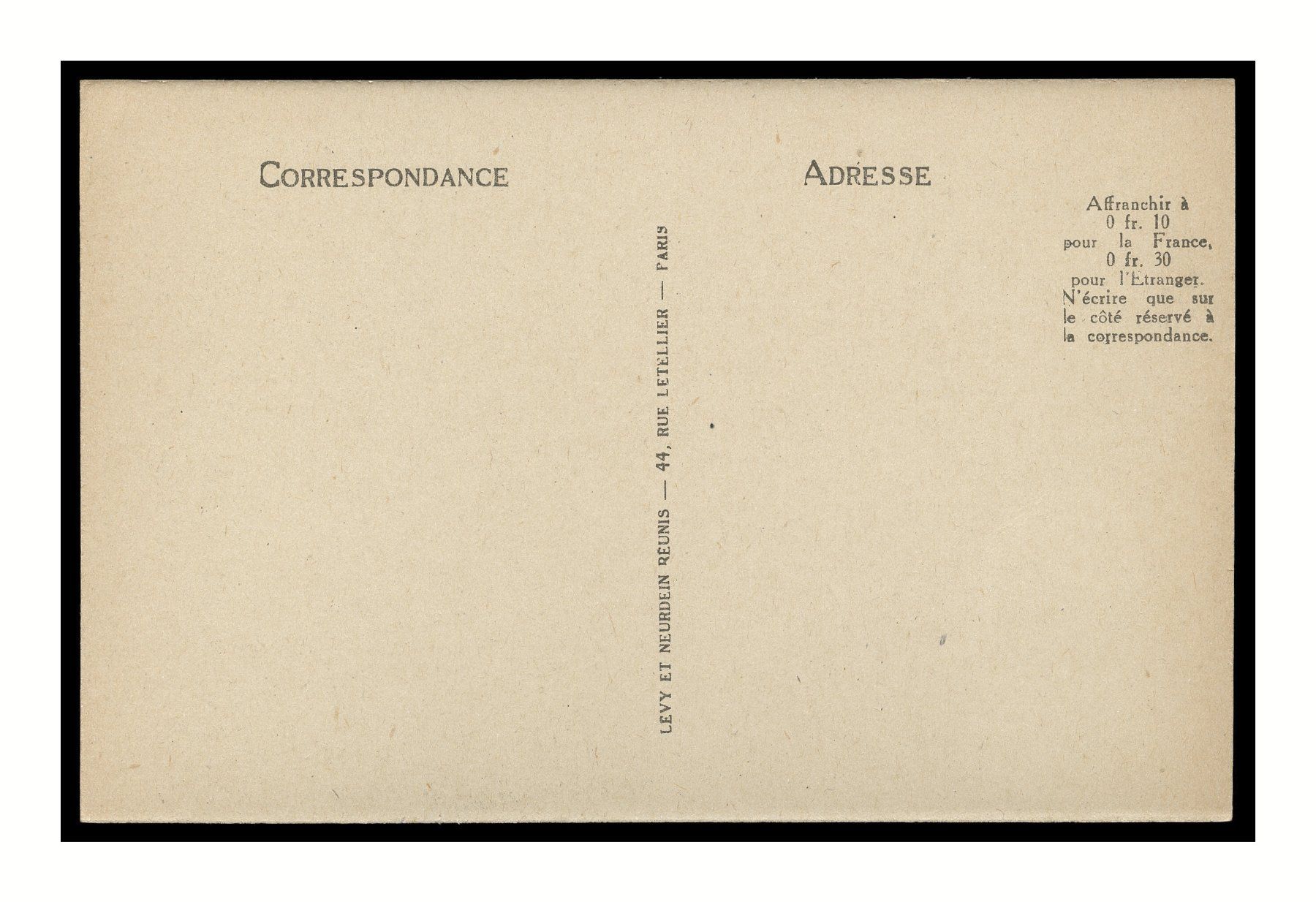 Ansichtskarten: PARIS - 1920 "Notre Dame - Chimière" – Gebraucht aus Onex von Lagorel01 1