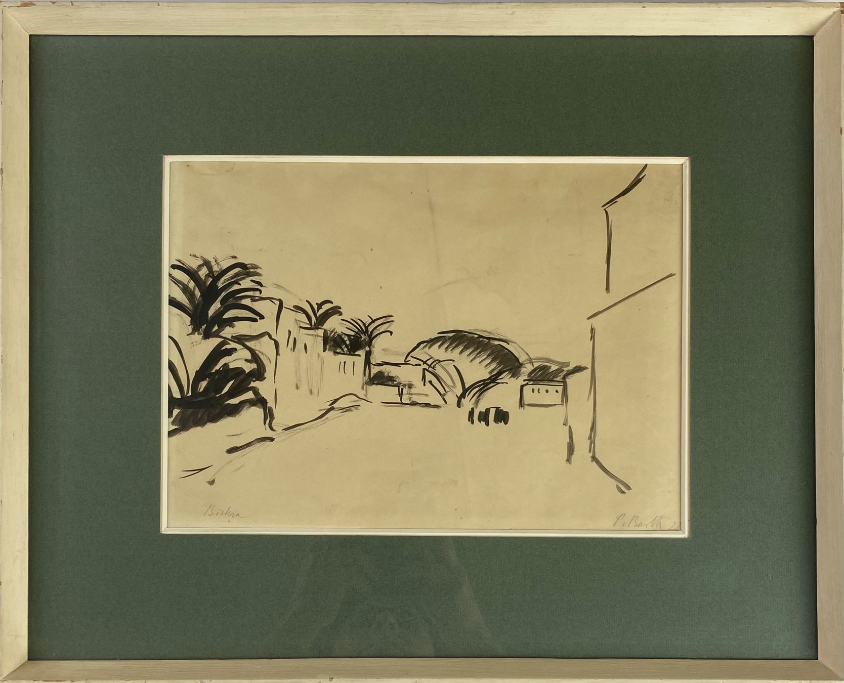 Dipinti: Paul Basilius Barth - Bishra – Usato da Basel venduto da bigmbh