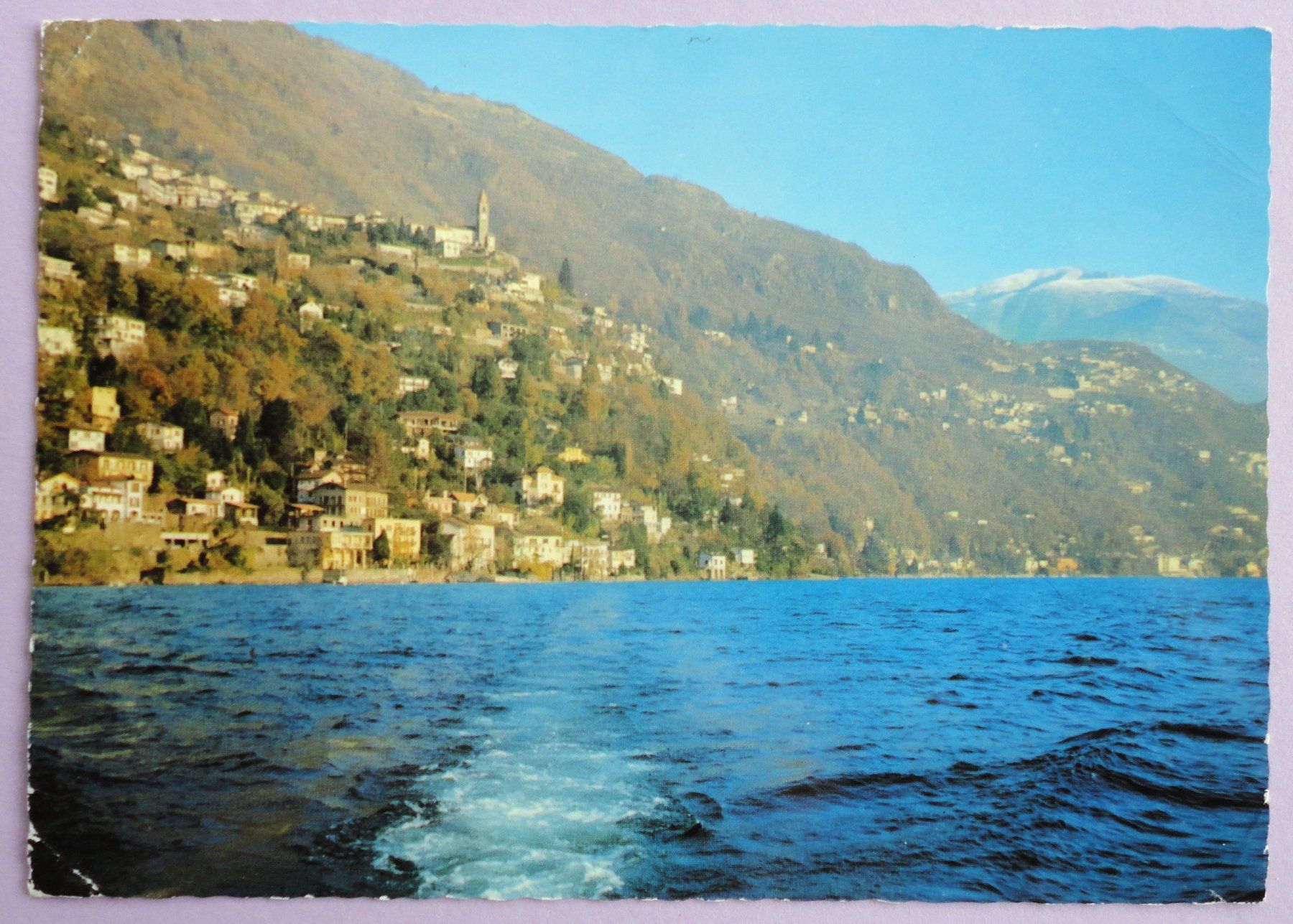 Cartoline postali: Ronco e Porto Ronco, Lago Maggiore – Difettoso da Fétigny venduto da Billy2miny