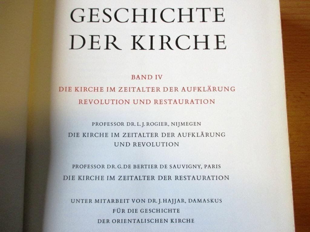 Livres: Geschichte der Kirche 1963, 6 Bände – D'occasion à Flims - Dorf par Stagediver 5
