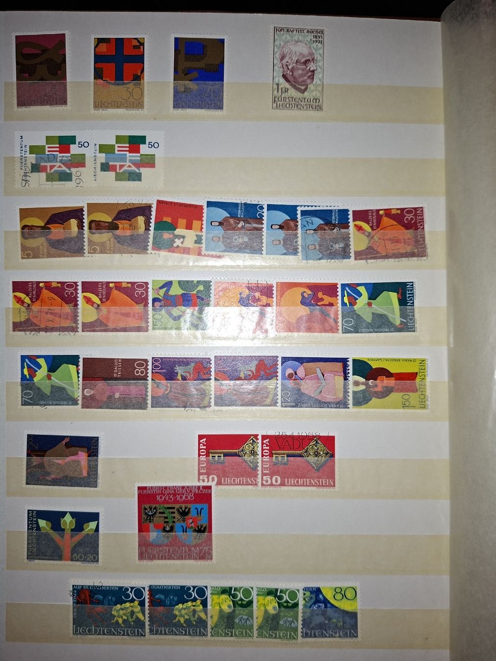 Tous les timbres: Sammlung Liechtenstein  – D'occasion à Balgach par SIMEON27 6