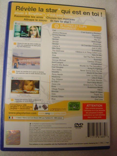 Sony Spiele: SINGSTAR - Ps2 - Version française – Gebraucht aus Pambio Noranco von Pol69 2