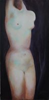 - Italienisches Gemälde - 30x60 cm