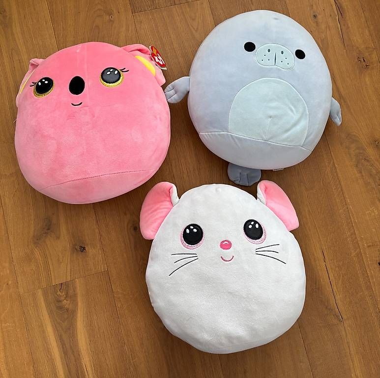 Squishmallows Spielzeuge: Squishmallows und TY Set ca. 30 cm – Gebraucht aus Stetten SH von Nicole_5