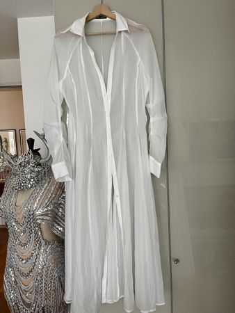 Aveloria Sommerkleid/Tunika Weiss Gr. L, Top Zustand!
