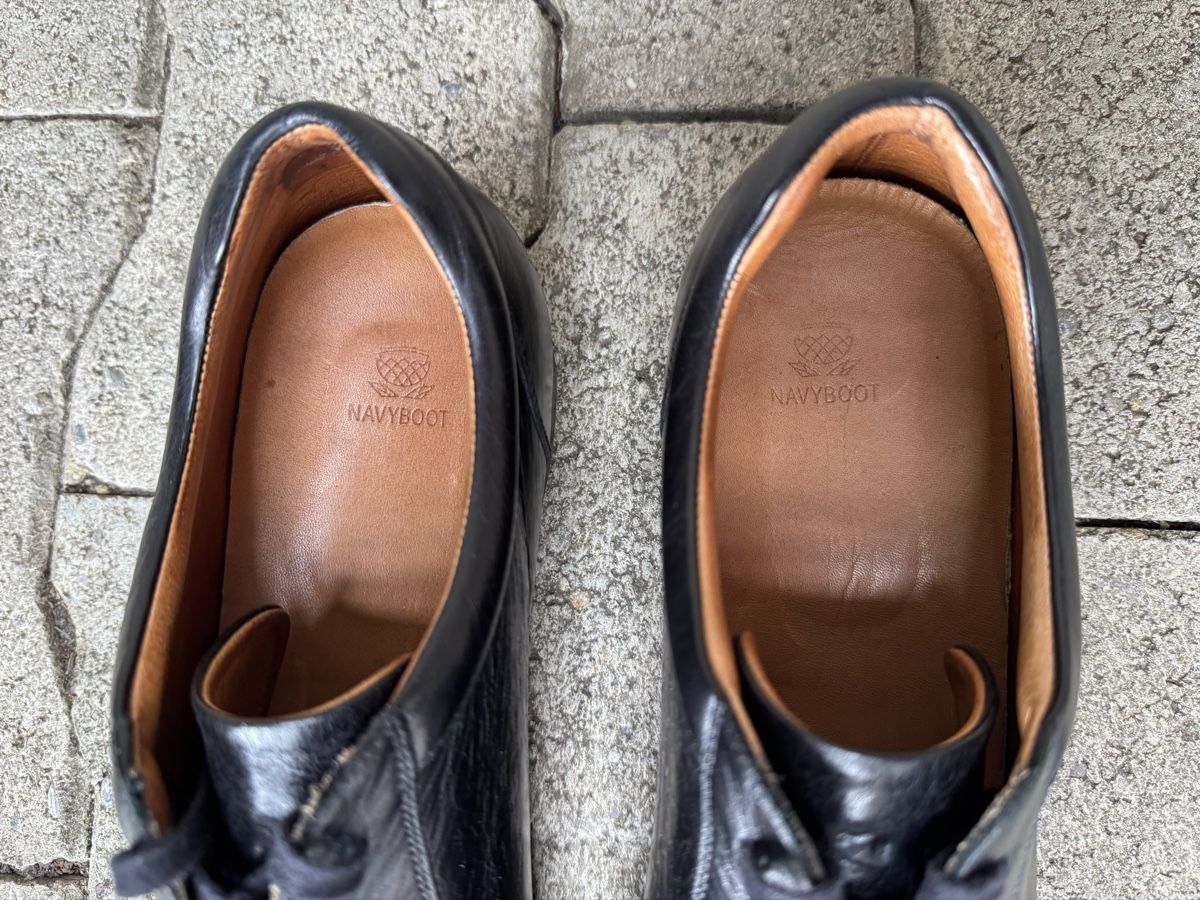 Navyboot Scarpe da uomo: Navyboot Leder-Halbschuh Herren Grösse 43 – Usato da Boppelsen venduto da sebastian_zh 3