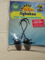 Jighaken schwarz Gr3, 10gr,2 Stück im Blister