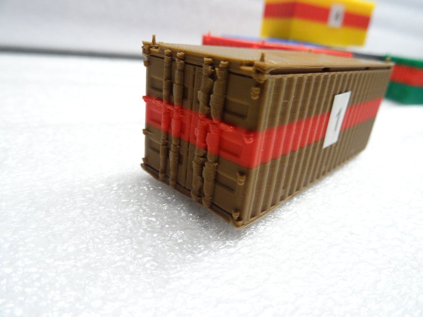 Modellini di ferrovie: H0 Container aus dem 3D Drucker – Nuovo (secondo la descrizione) da Hochdorf venduto da Teger02 1