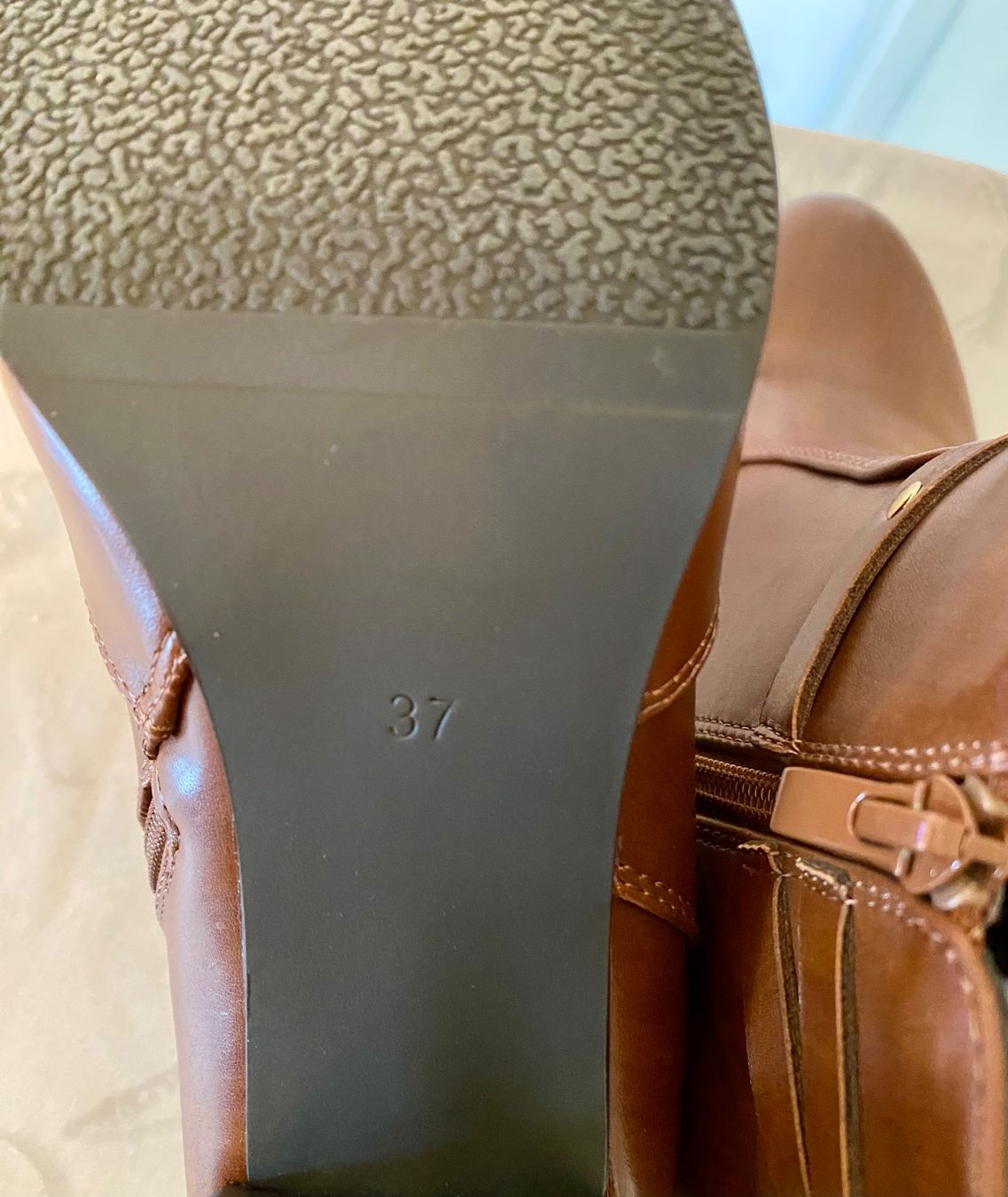 Scarpe da donna: Stiefeletten in Cognac/Braun, Gr. 37 – Usato da Zürich venduto da Maria2021 4