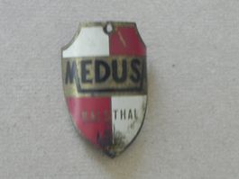 Medusa Balsthal SO Solothurn Velo Marken Schild CH 1955