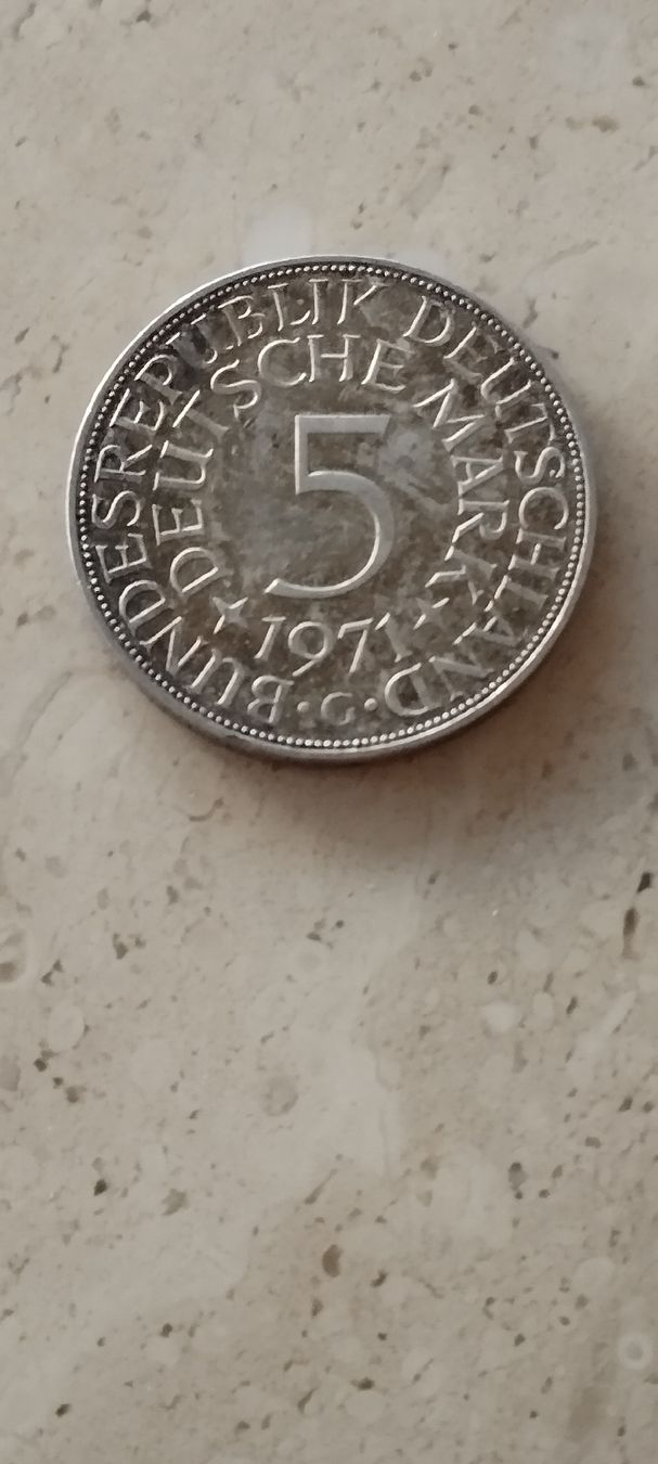 Tutti le monete: 5 Mark 1971 Silber – Usato da Oberdorf SO venduto da and_jxk2
