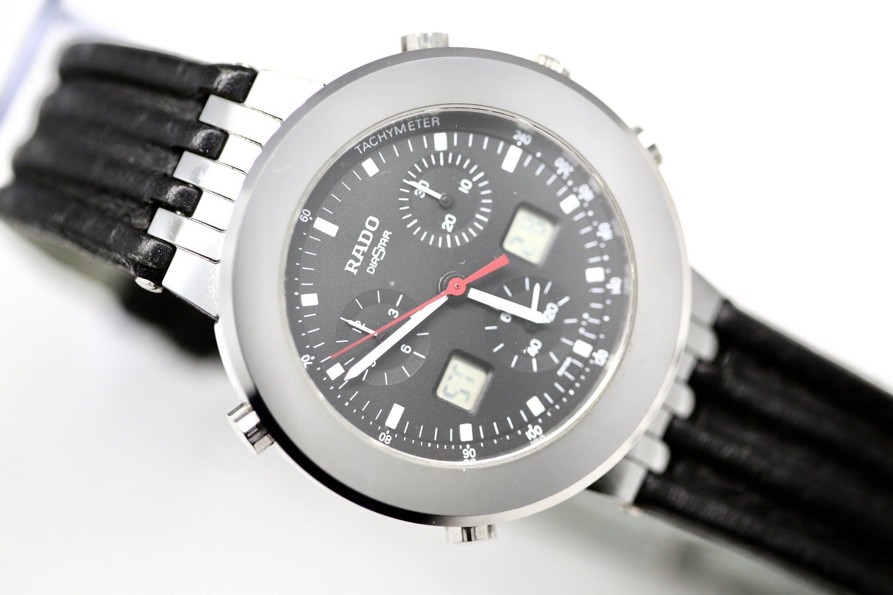 Rado Orologi: Rado Diastar Digital Chronograph defekt – Difettoso da Reinach BL venduto da Han-Numismatik 1