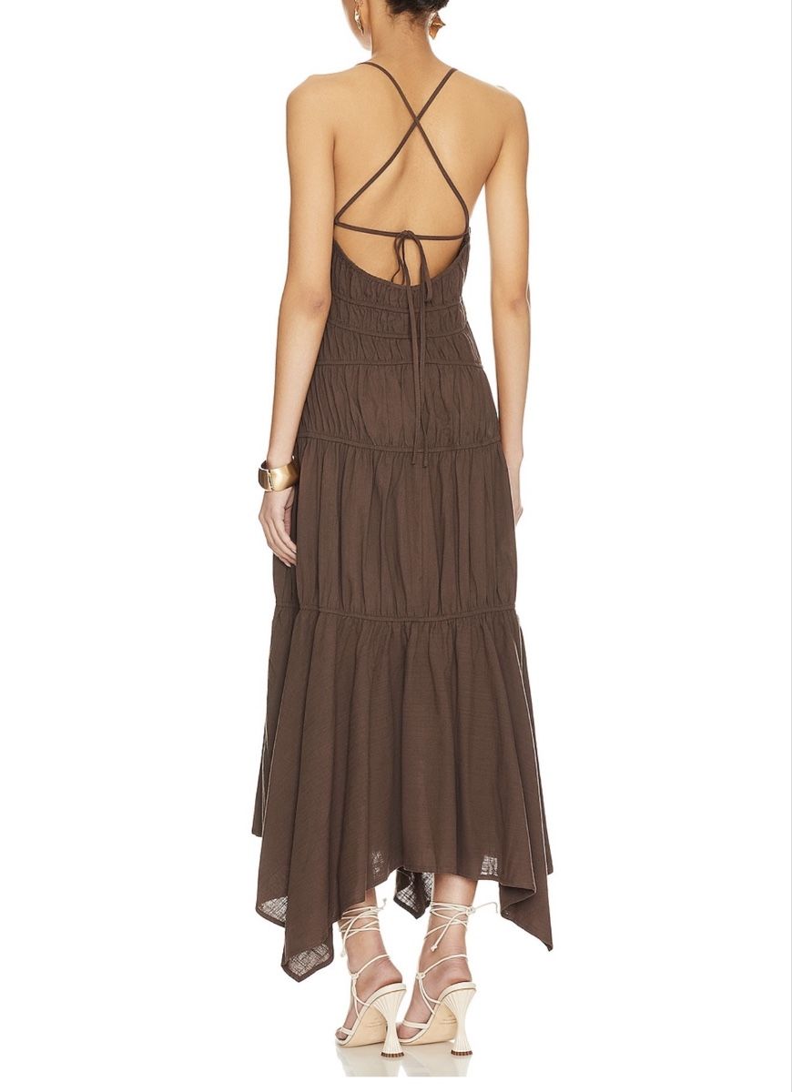 Vestiti: Kleid Damen braun Grösse M - Neu – Nuovo e nell'imballaggio originale da Rheinfelden venduto da tv.31 1