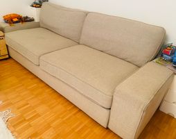 Ikea Bettsofa mit einfach ausziehbarem Doppelbett