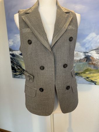 Elegante Weste AMBIENTE Gr 38 - Wolle