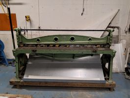 Blechschere Maschinenfabrik Weingarten gebraucht grün