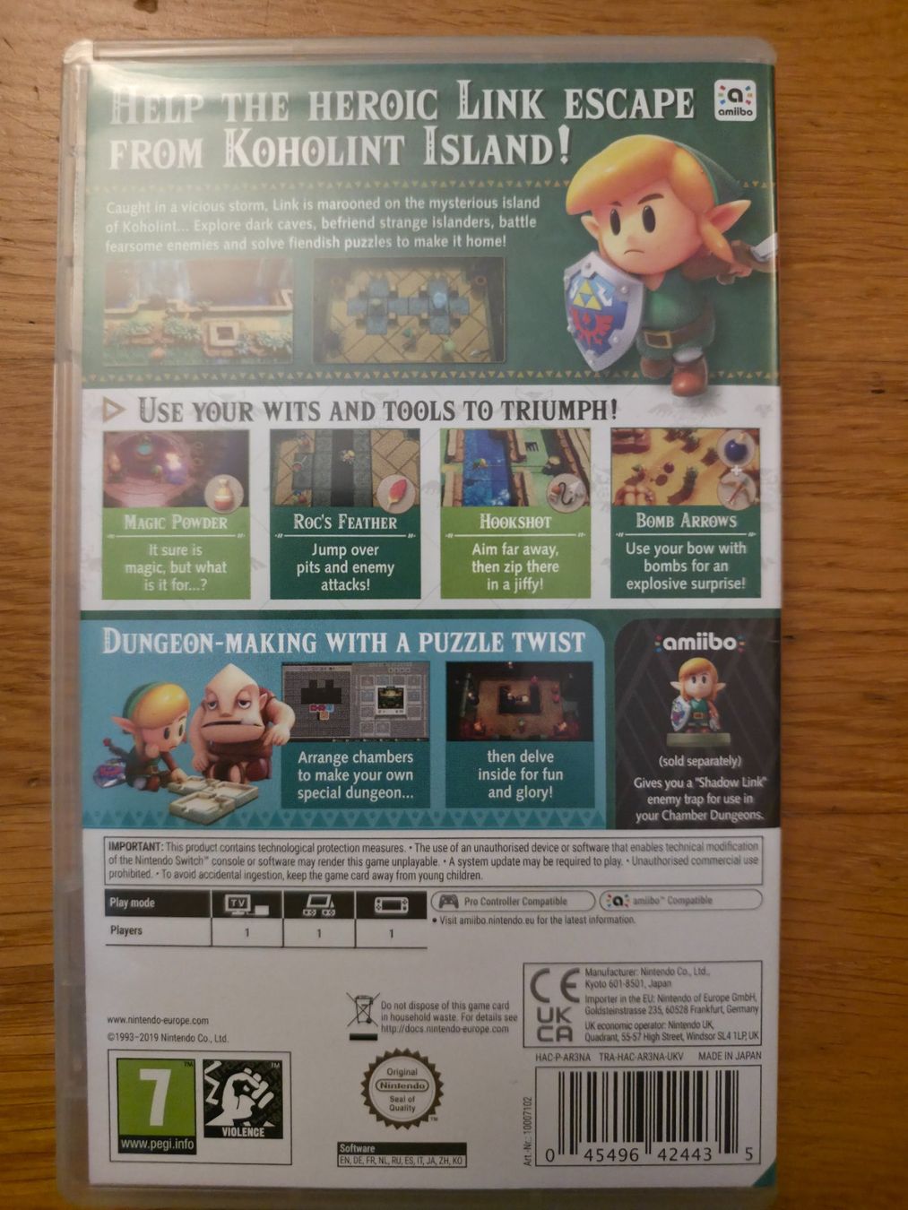 Nintendo Giochi: Zelda Link’s Awakening - Nintendo Switch – Usato da Zürich venduto da jabo22 1