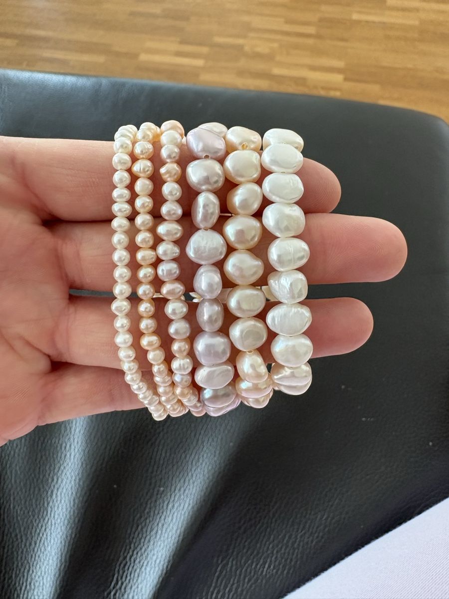 Bracciali & Braccialetti: Perlenarmbänder aus Süsswasserperlen – Usato da Thun venduto da _Cathy 1