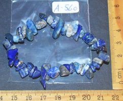 Armband A-560 – Lapislazuli – elastisch
