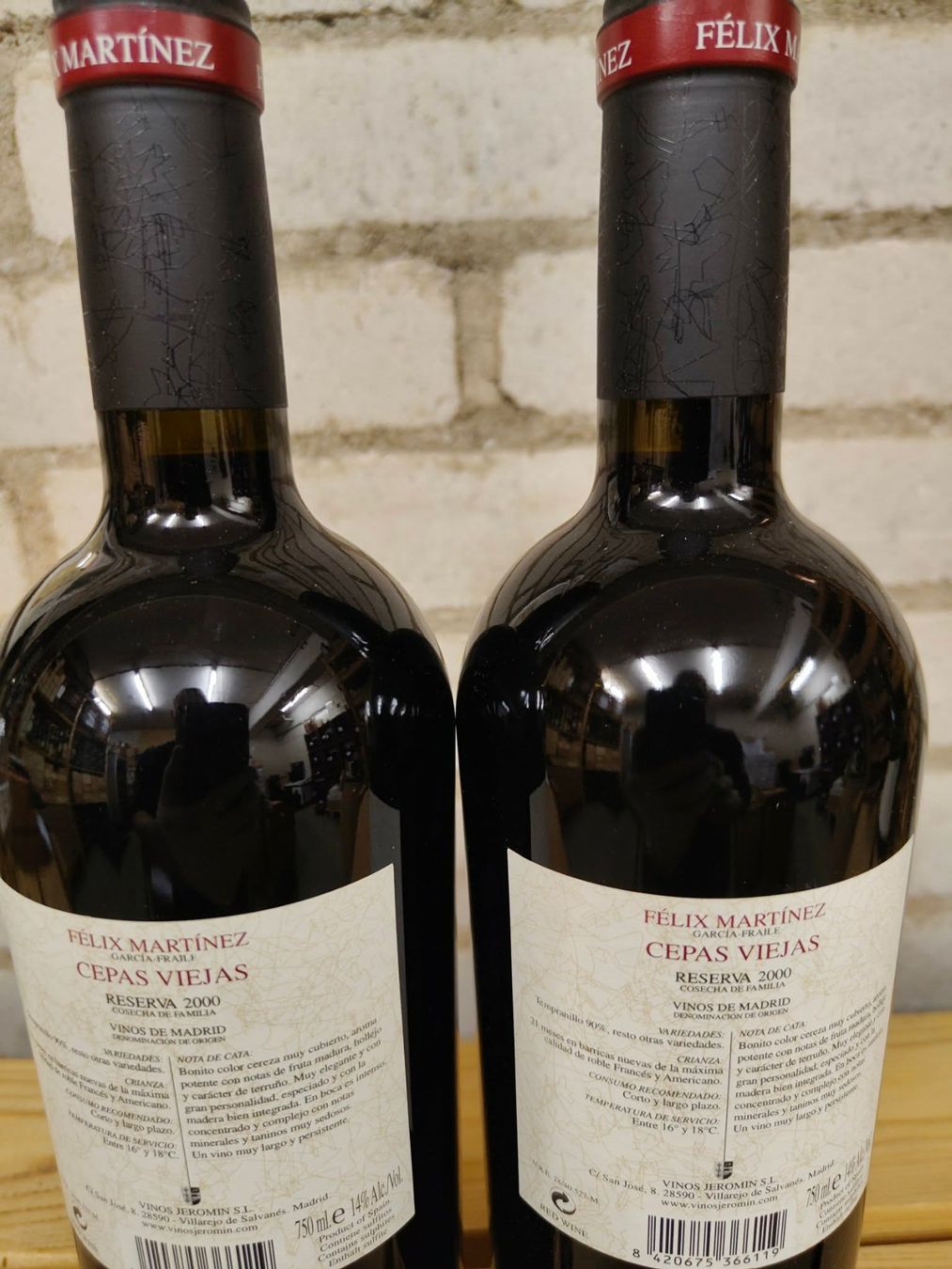 Wein: 2x 2000 Cepas Viejas Reserva Felix Martinez – Neu (gemäss Beschreibung) aus Münchenstein von wusmarino 3