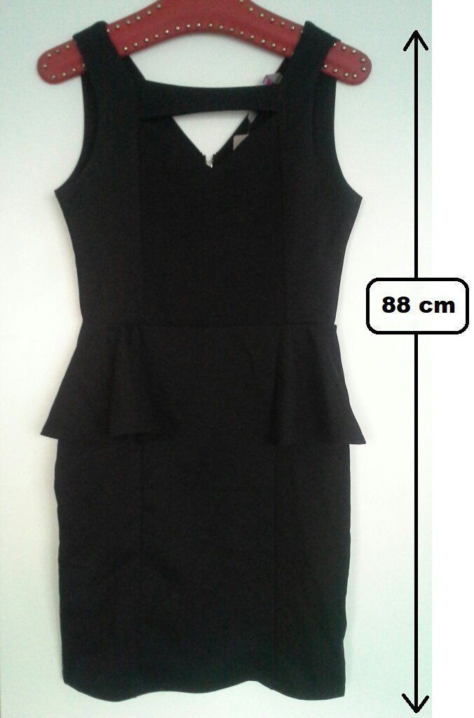 Asos Vestiti: ASOS Herrlich Kleid / Sublime robe noire – Nuovo e nell'imballaggio originale da Chavornay venduto da mimi1373 1