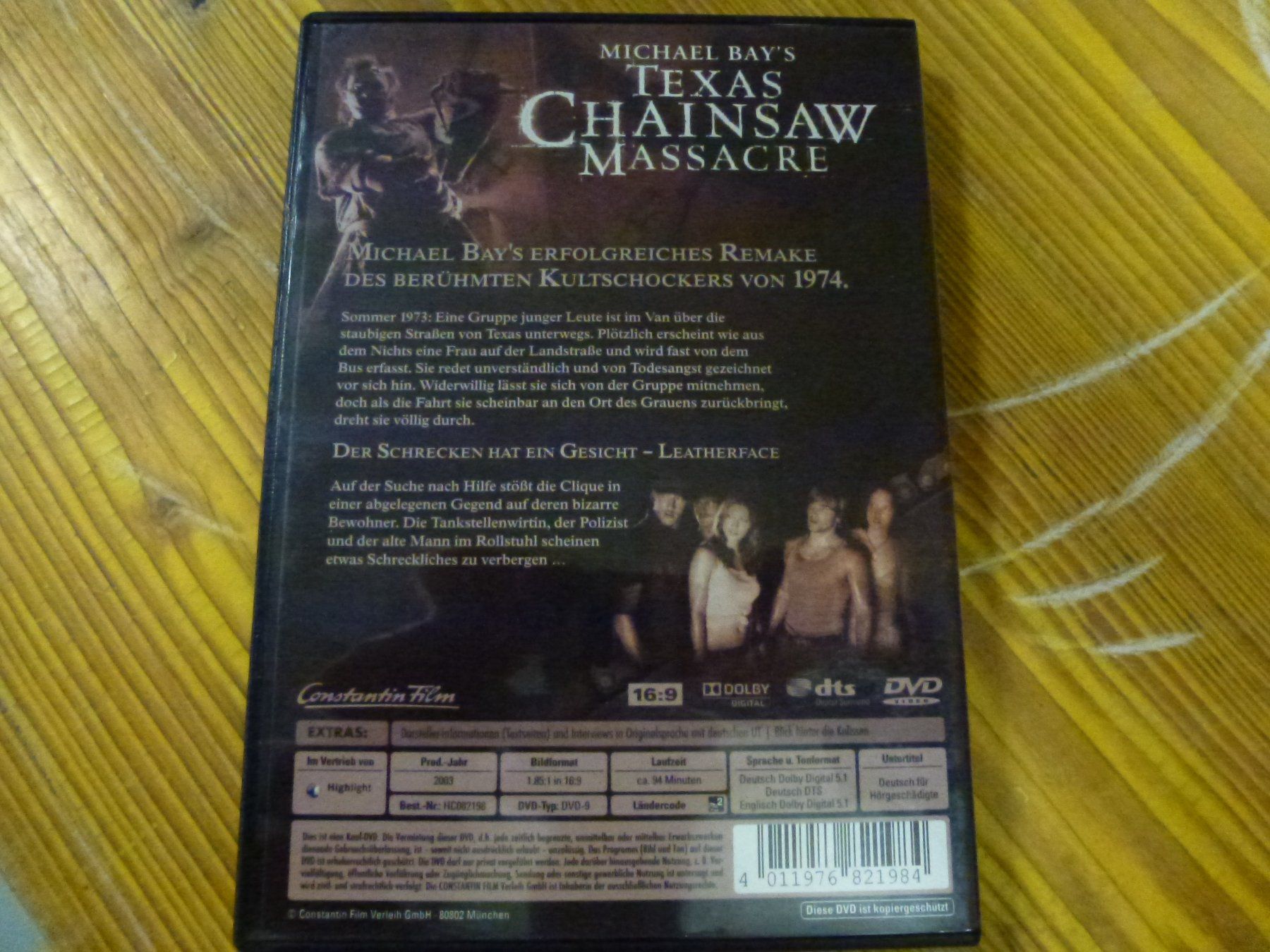 Alle DVDs: Michael Bay's - Texas Chainsaw Massacre (DVD) – Neu (gemäss Beschreibung) aus Bern von Frebo 2