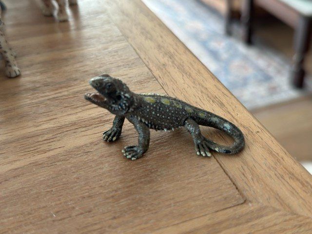 Schleich Statuette: Schleich Eidechse / Leguan Sammelfigur – Usato da Fällanden venduto da SafariSchleichCH