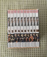 Haikyu !! Manga Band 1-10 mit Sammelbox
