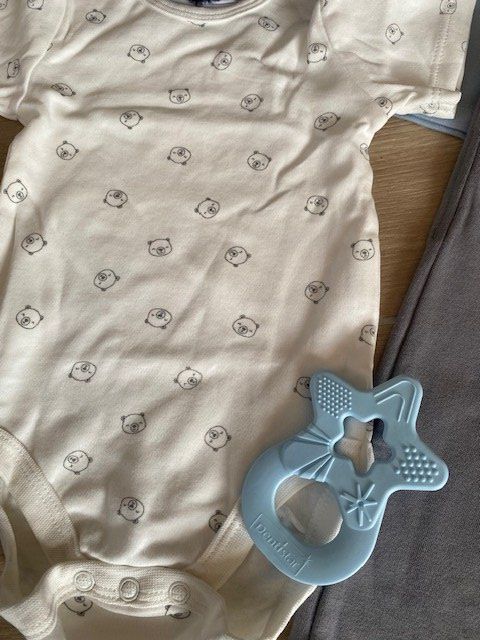 Lotti & Set di vestiti: neues Baby Set Gr. 62 "Panda hellblau" – Nuovo (secondo la descrizione) da Staufen venduto da Nasli 3