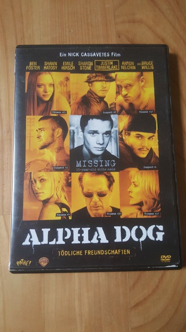 Tutti i DVDs: DVD Alpha Dog – Usato da Dierikon venduto da sanpaplo