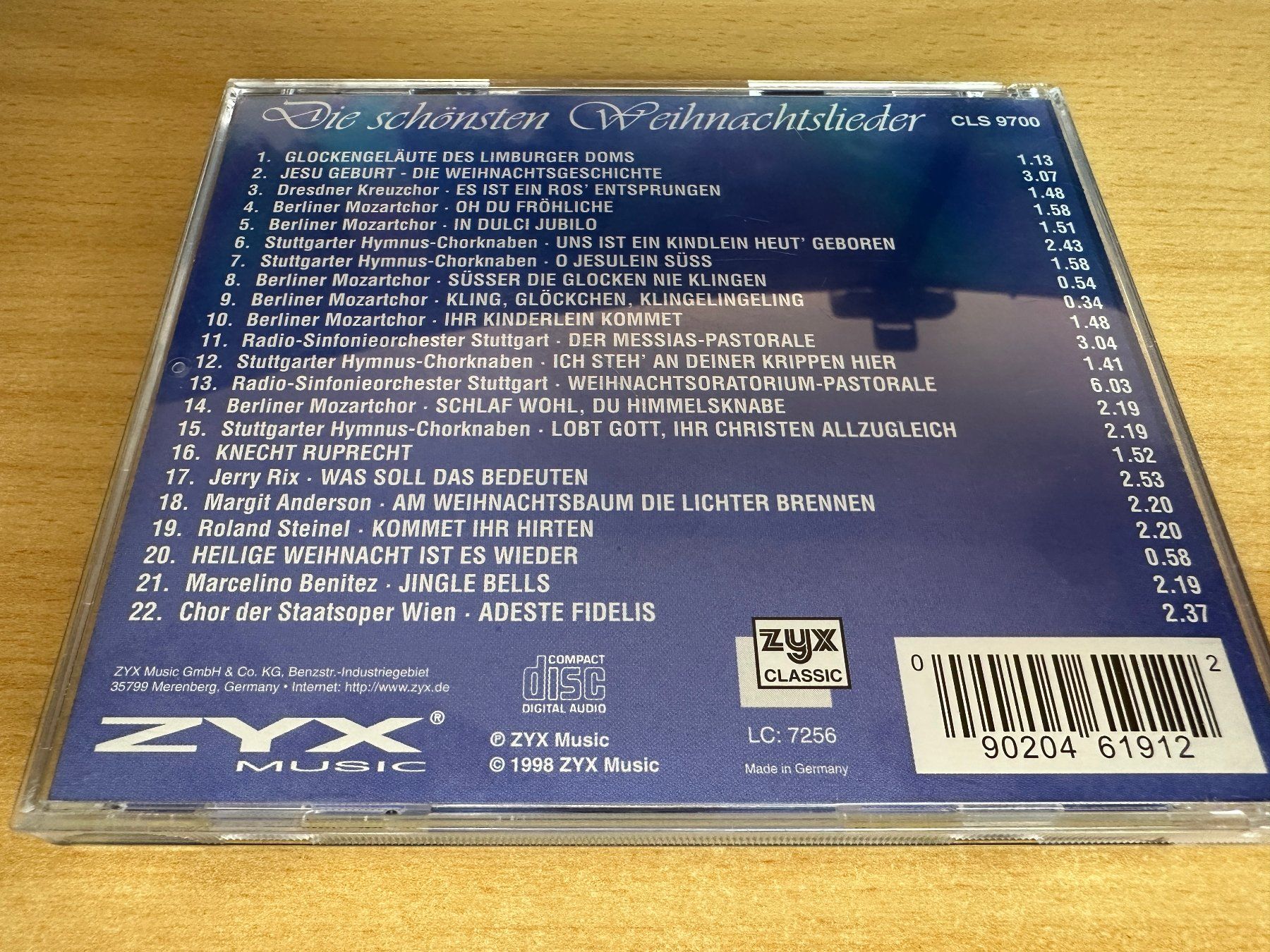 CDs: Various – Die Schönsten Weihnachtslieder – Gebraucht aus Rikon im Tösstal von Alpenmutz 1