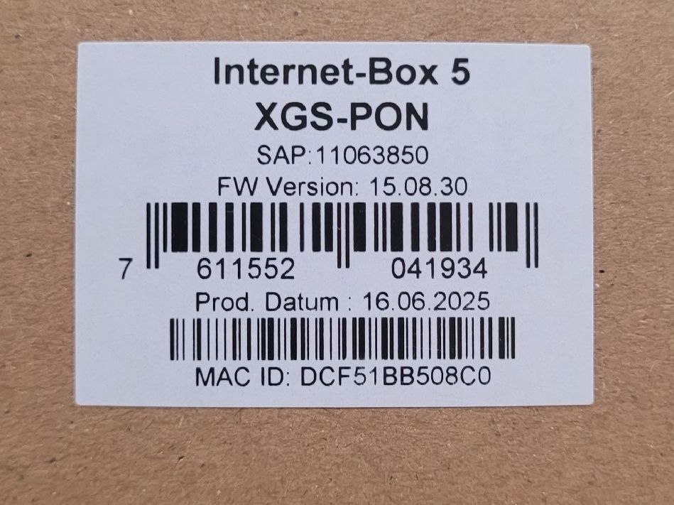 Swisscom Modems & Router: Swisscom Internet-Box 5 – Neu und originalverpackt aus Dübendorf von win_d97m 1