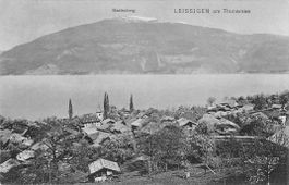 GRUSS aus LEISIGEN - alte Ansichtskarte 1903