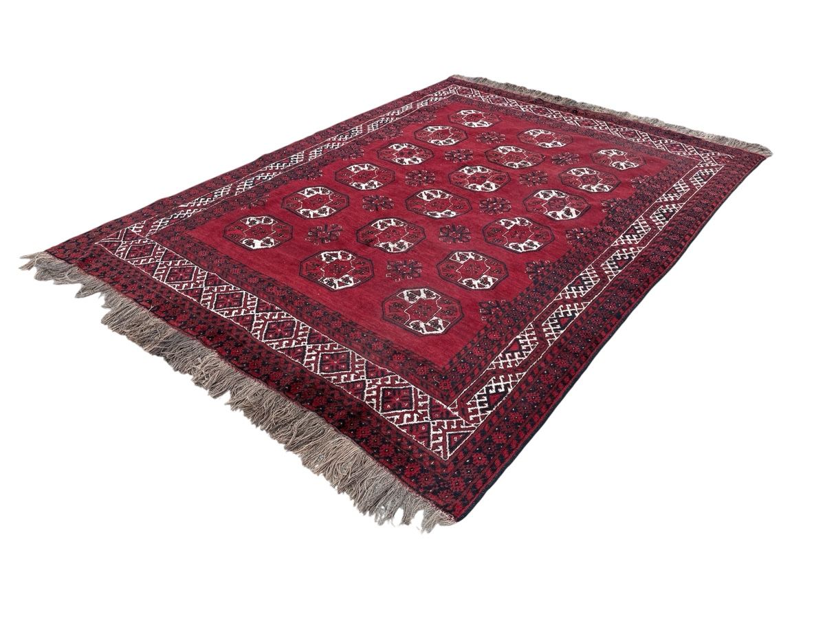 Teppiche: Grosser handgeknüpfter Afghan Orientteppich – Gebraucht aus Bennau von Mayer_Carpets 2
