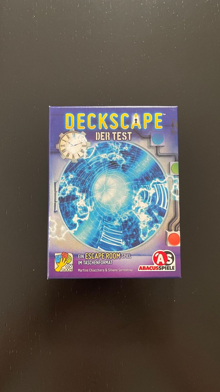 Giochi: Deckscape, Der Test – Usato da Luzern venduto da Mcleon
