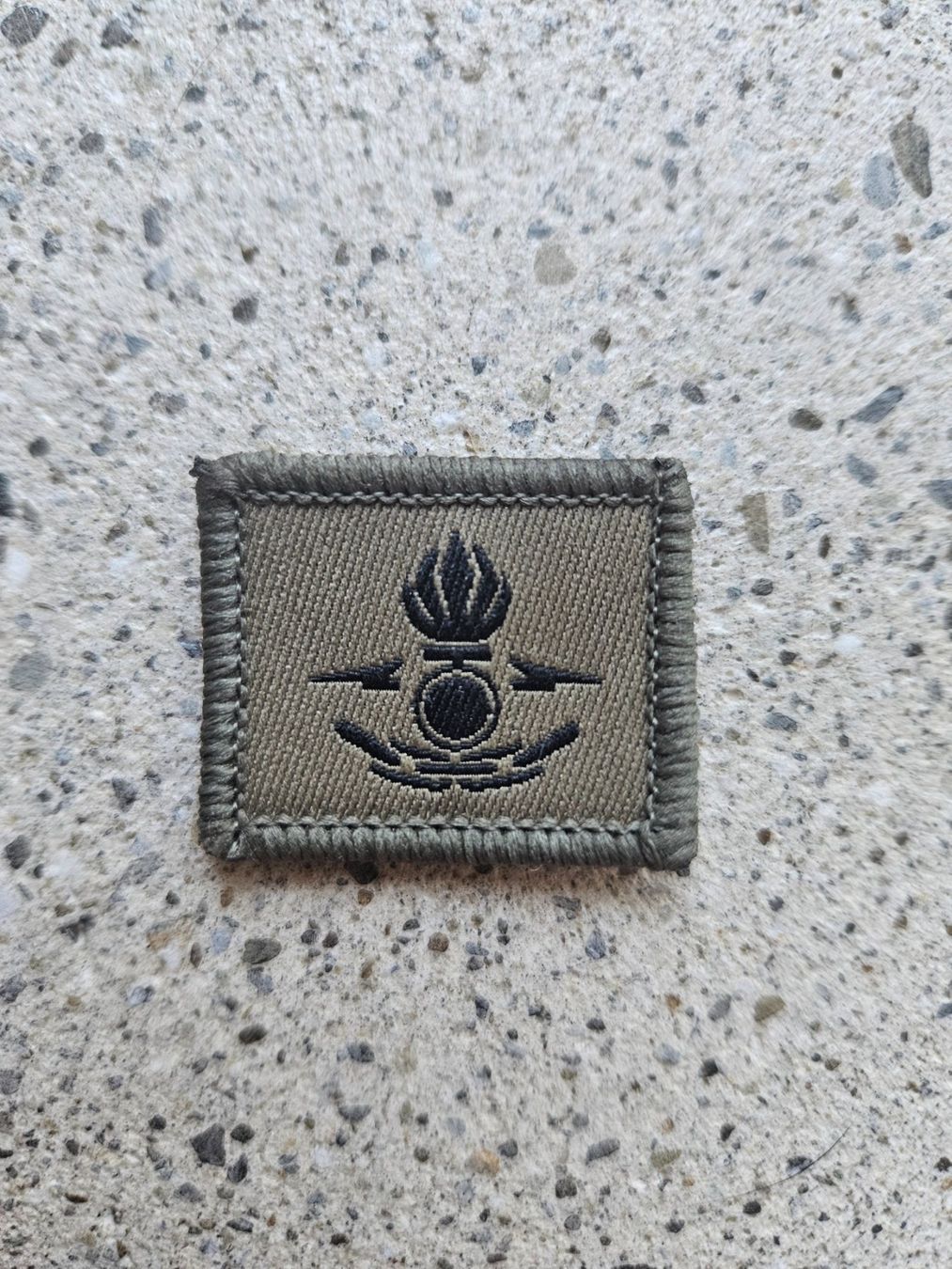 Schweizer Armee Placchette & Badge: *** Funktionsabzeichen EOD mit klett letztes stück !! *** – Nuovo e nell'imballaggio originale da Riedholz venduto da fr_sIruP