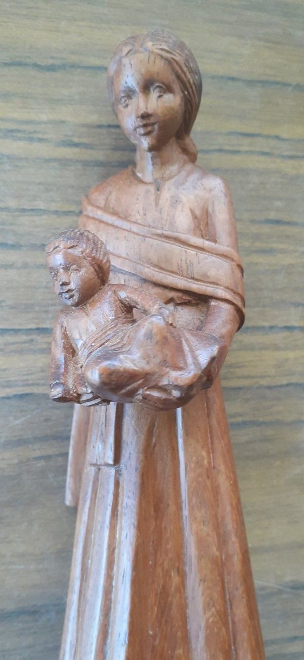 Skulpturen & Statuen: Skulptur Madonna mit Kind – Gebraucht aus Mörschwil von antiksalon 9