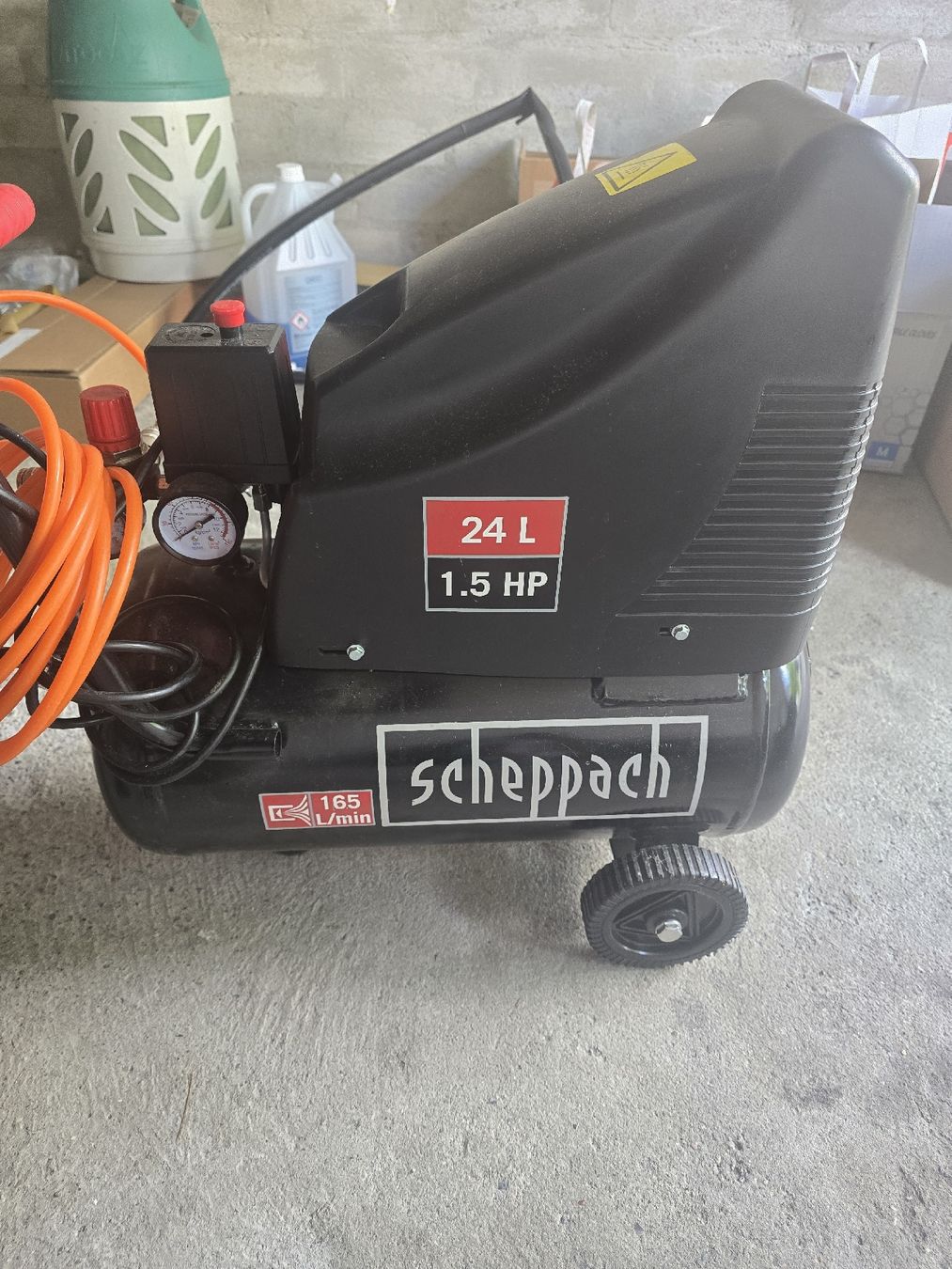 Scheppach Kompressoren: kompressor 24L top zustand – Gebraucht aus Büren an der Aare von J.L.NEVES 4