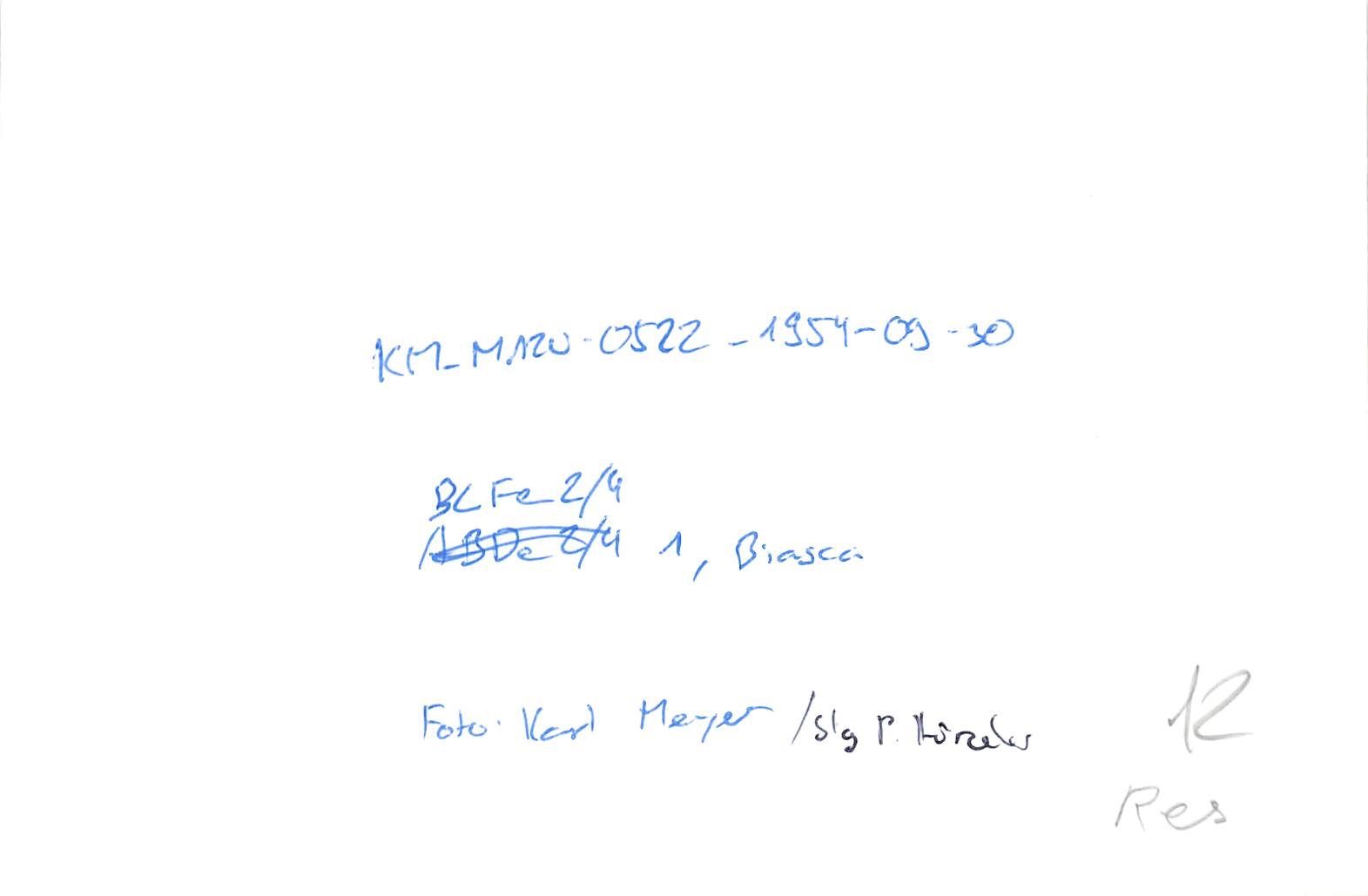 Cartoline postali: Biasca TI Biasca Acquarossa Bahn Triebwagen BA Nr. 2 – Usato da Biasca venduto da Blenio71 1