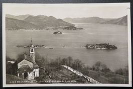 AK 1948:  Pallanza / Lago Maggiore und Borromäische Inseln