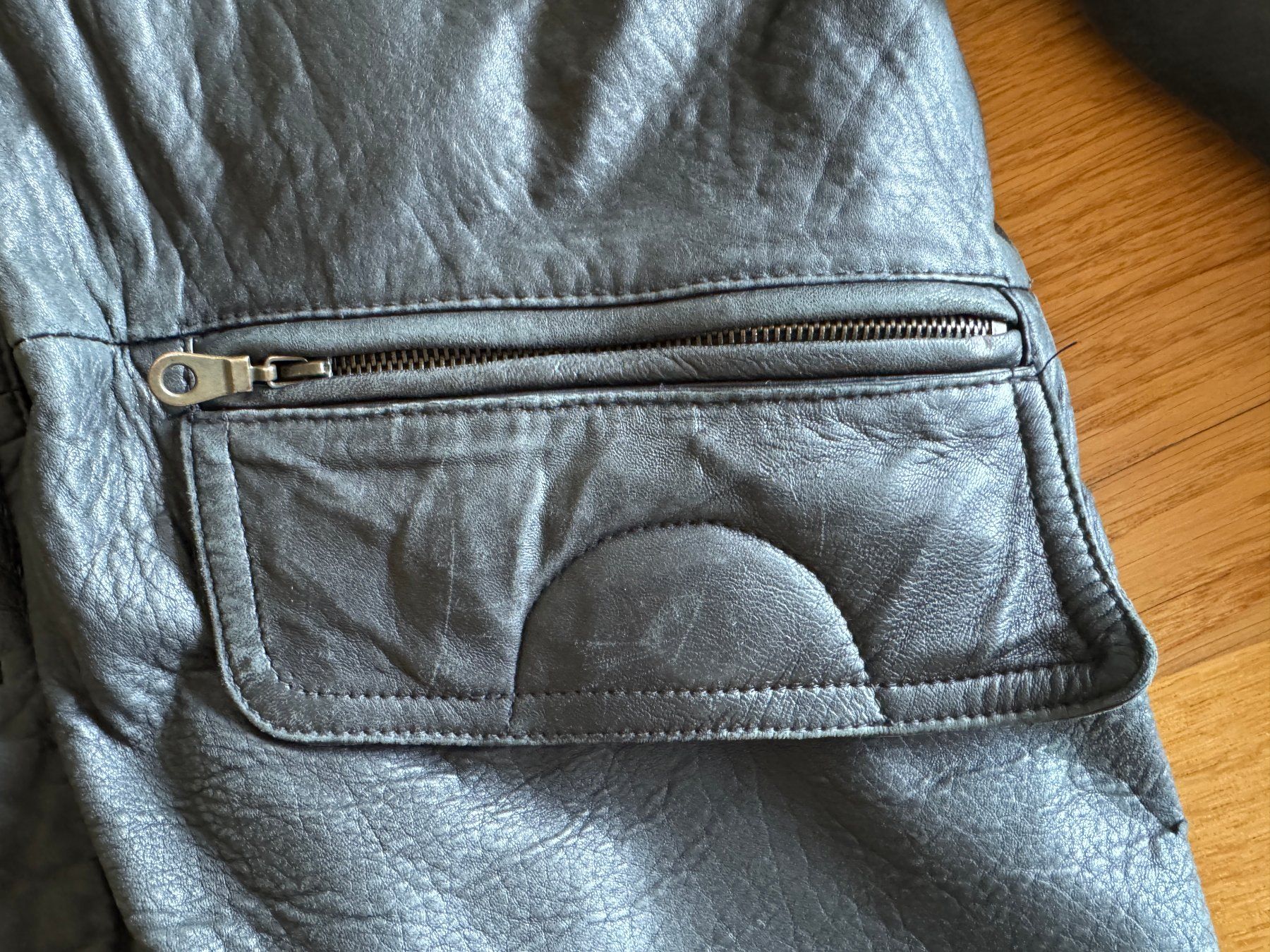 Giacche: Schwere Winter Lederjacke – Usato da Stäfa venduto da koopjesnu 4