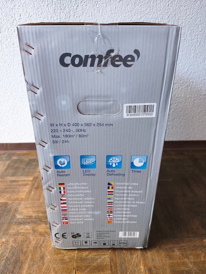 Comfee Deumidificatori: NEU Comfee Luftentfeuchter DG-30DEN7  30L / 24H – Nuovo e nell'imballaggio originale da Toffen venduto da Immo-Erben 5