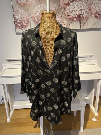 Bluse mit Blumenmuster, Taifun, XL