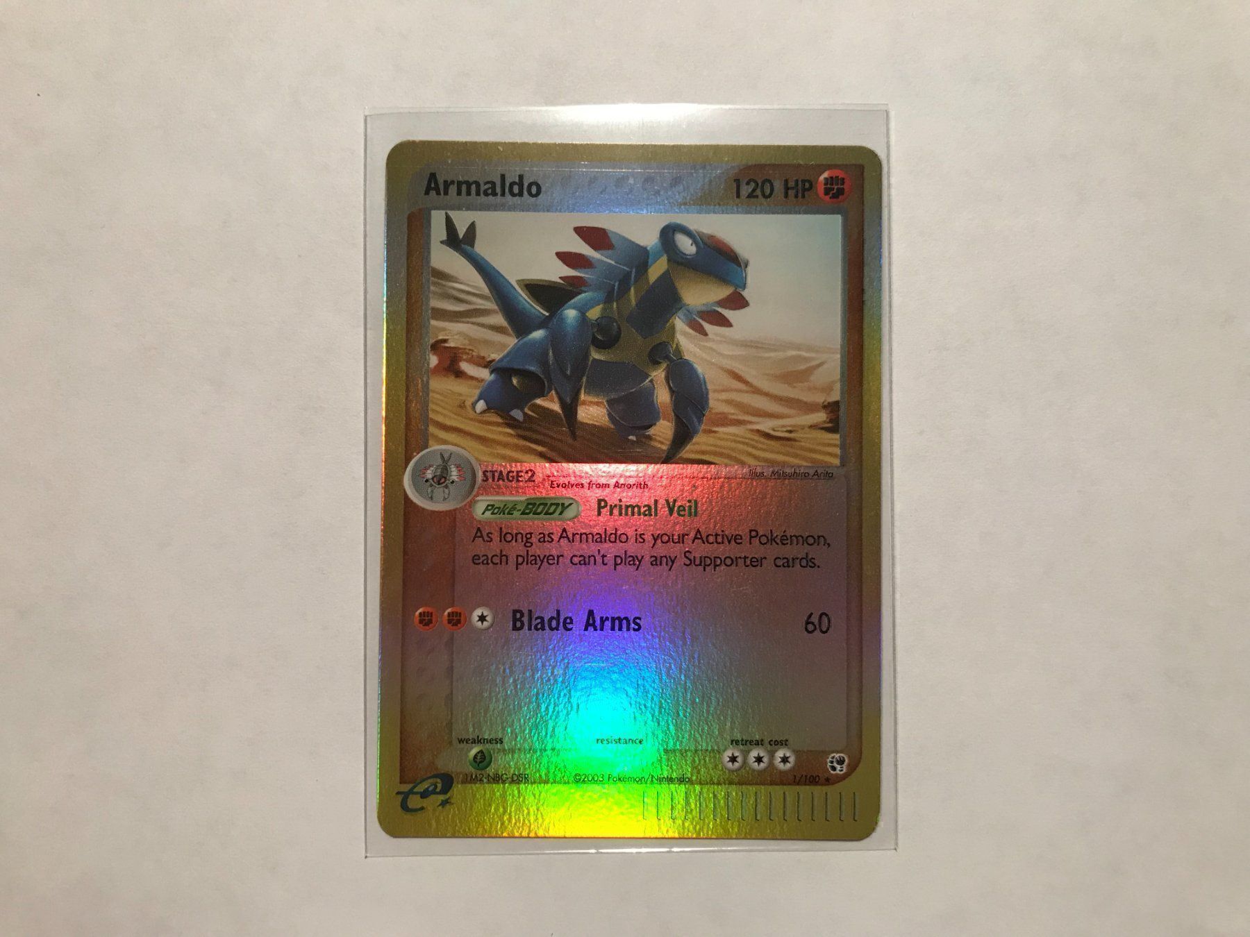 Pokémon Carte collezionabili: Armaldo reverse holo – Nuovo (secondo la descrizione) da Hagendorn venduto da Pokecollectorch