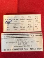 SCHWARTZMANN - Cal. 8 3/4" 10 Roues de Cylindre - Wied No 5