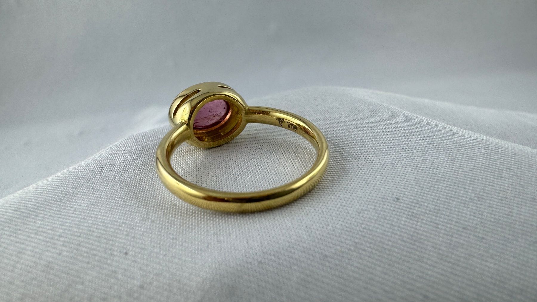 Anelli: Ring mit Turmalin in 750 Gold / 18 Karat – Usato da kreuzlingen venduto da fantasy_schmuck 8