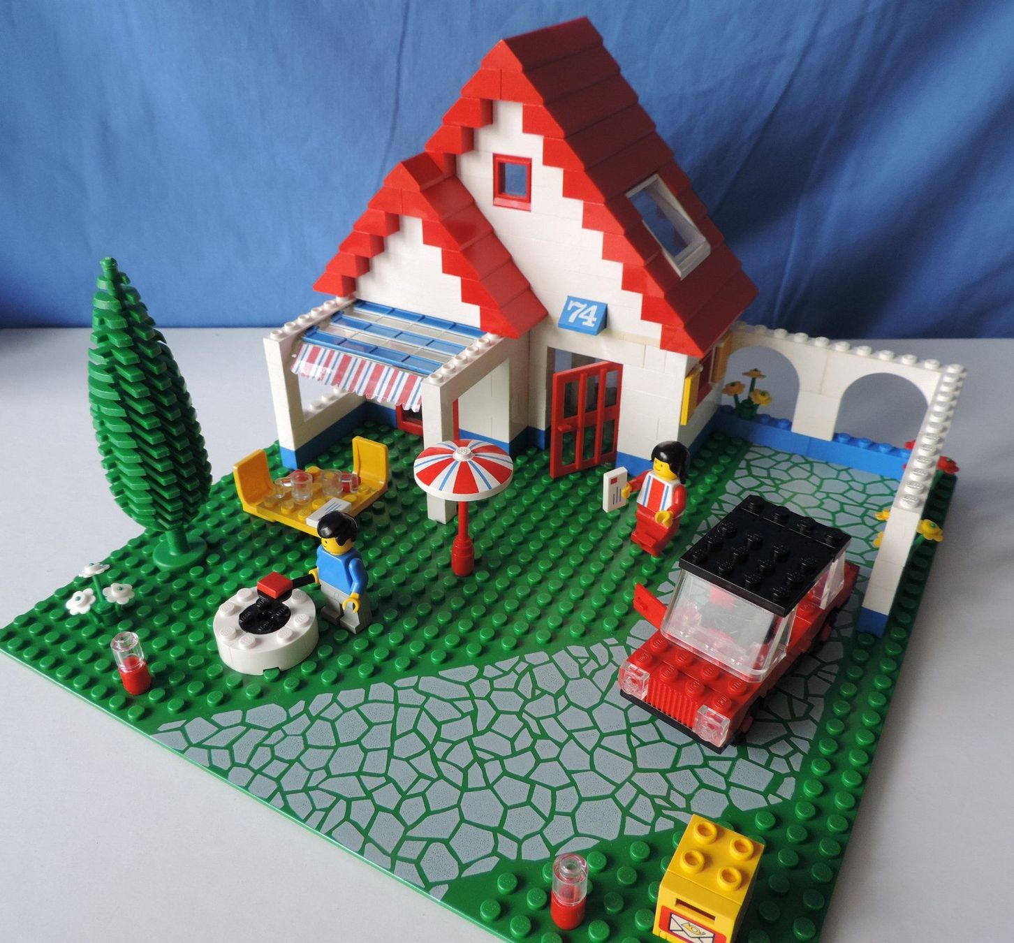 Lego Giocattoli: Ferienhaus, Set 6374 (1983) – Usato da Burgdorf venduto da ursla50