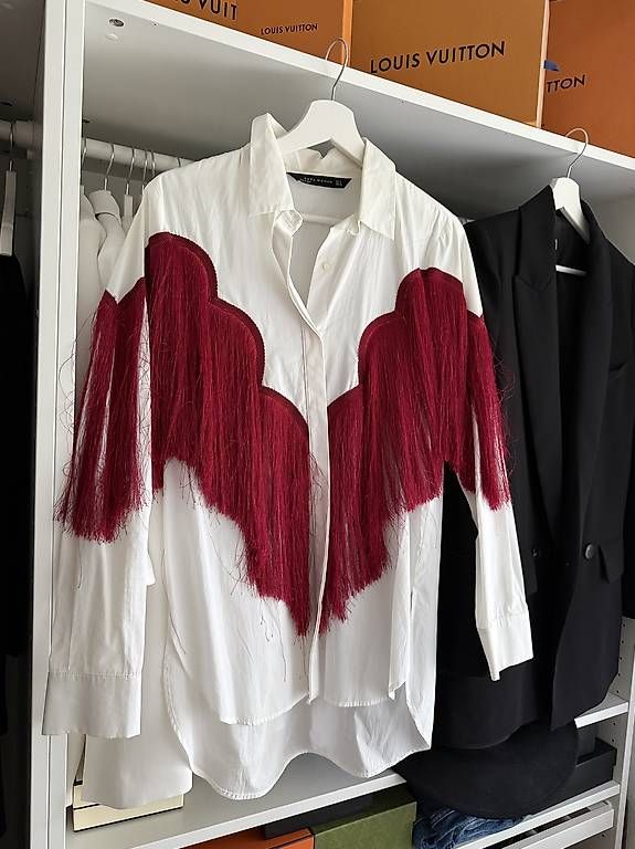 Camicette: Zara Damenhemd mit Detail – Usato da Winterthur venduto da mar_8rdk 1