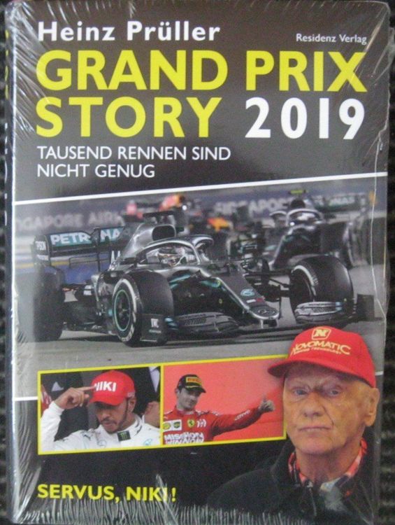Sonstiges: Grand Prix Story 2019 Heinz Prüller – Neu und originalverpackt aus Bregenz von Automobilia-Bodensee